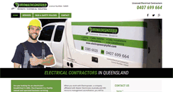 Desktop Screenshot of electropowerptyltd.com